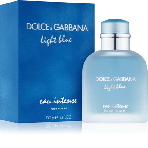 dolce & gabbana light blue eau intense pour homme edp 100ml|dolce models list.